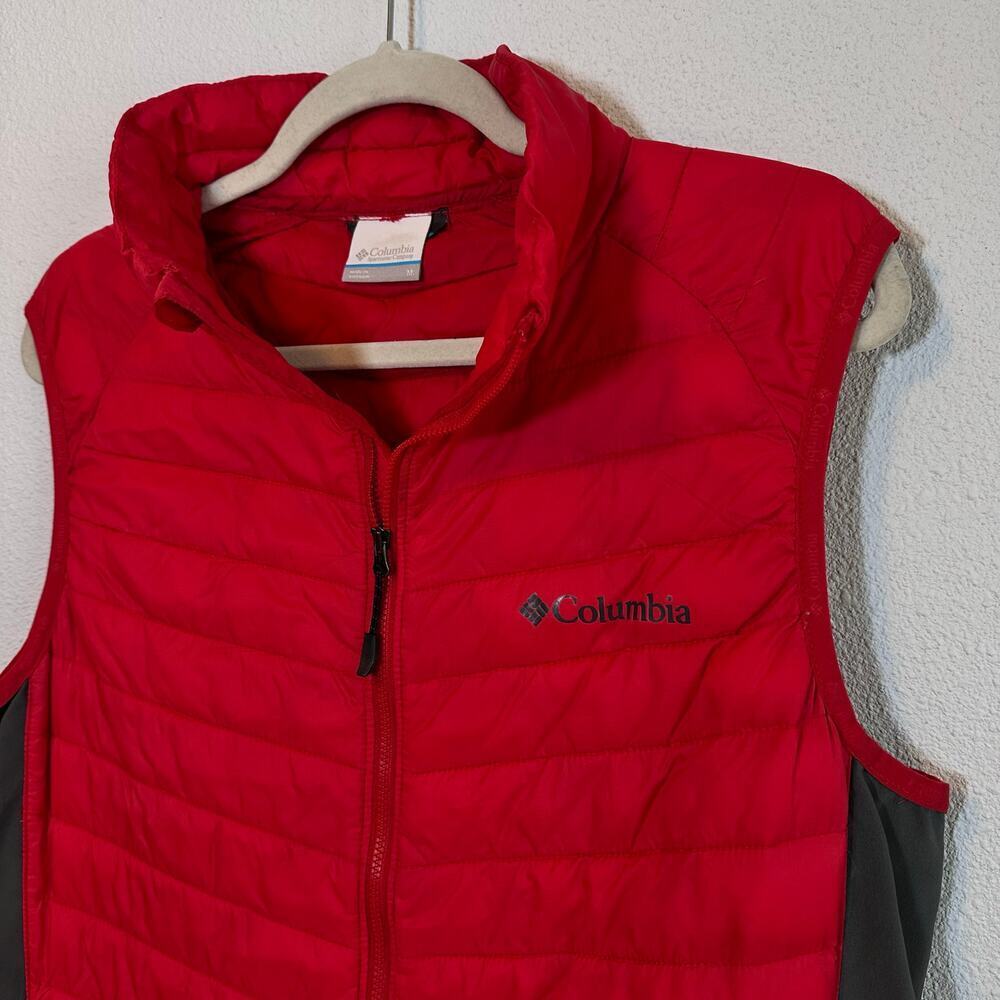 Columbia Vest Men's Red and Gray South Valley Lightweight Vest, Size L - Picture 4 of 8